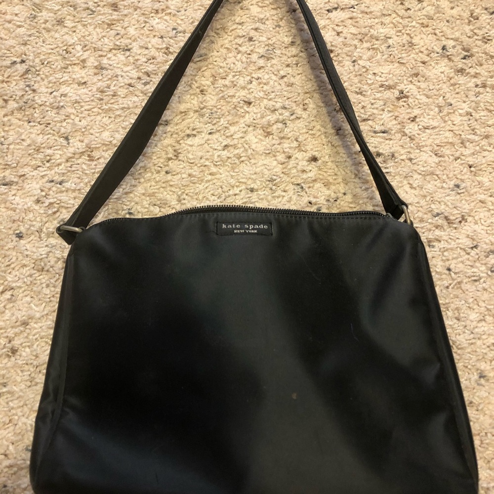 Kate Spate black nylon bag